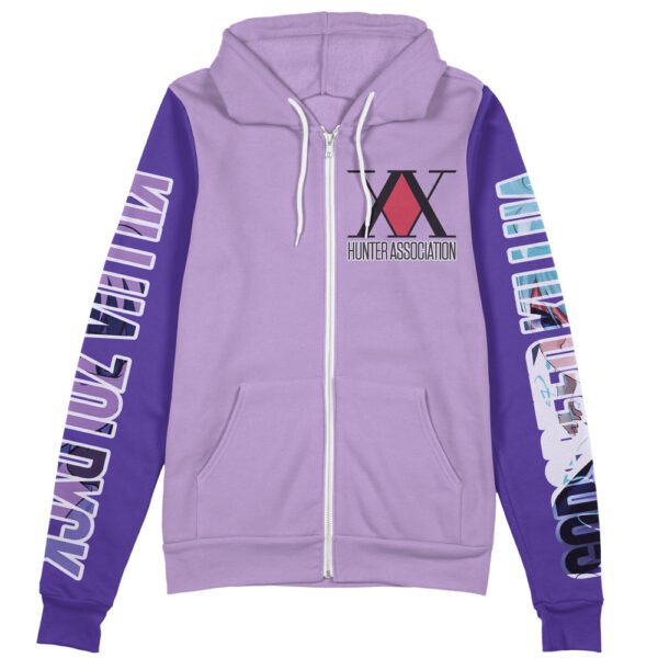 New Killua Zoldyck Hunter X Hunter Streetwear Zip Hoodie Jacket