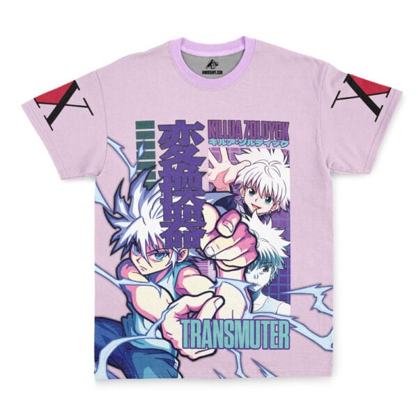 Anime Killua Zoldyck V3 Hunter X Hunter Streetwear T Shirt