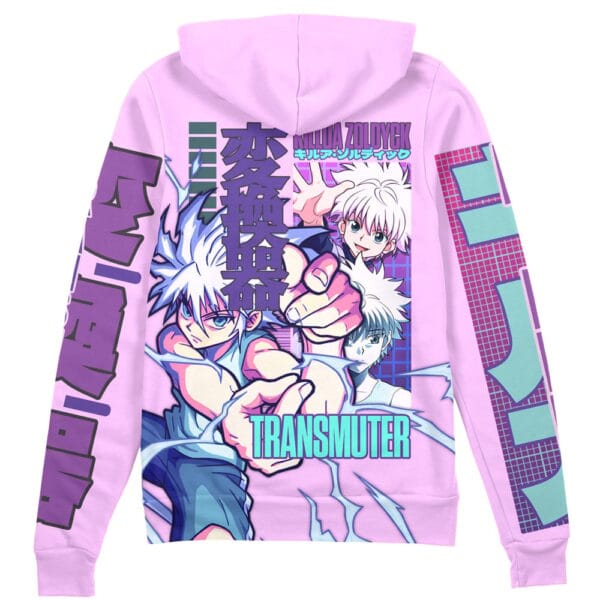 Killua Zoldyck V3 Hunter X Hunter Streetwear Zip Hoodie Jacket