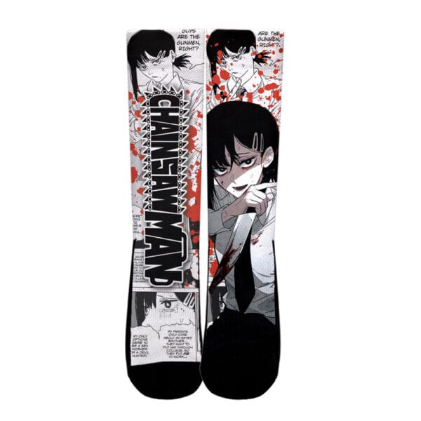 Anime Kobeni Higashiyama Socks Chainsaw Man Custom Anime Socks