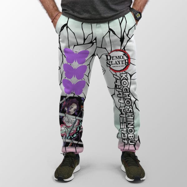 Kocho Shinobu Haori Demon Slayer Streetwear Sweatpants