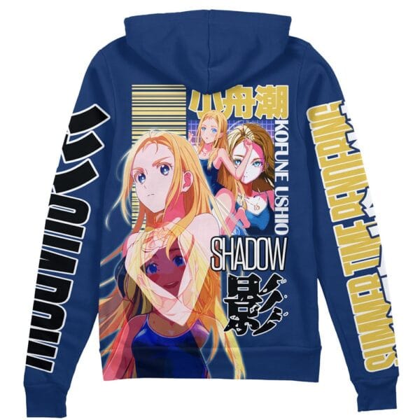 Kofune Ushio Summer Time Rendering Streetwear Zip Hoodie Jacket