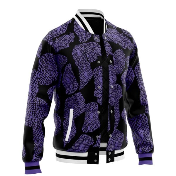 Anime Kokushibo Pattern Demon Slayer Varsity Jacket