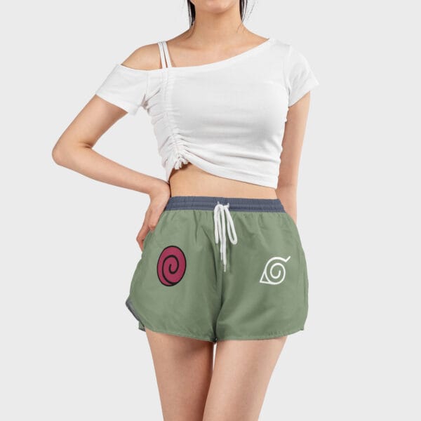 Konoha Jonin Naruto Womens Board Shorts