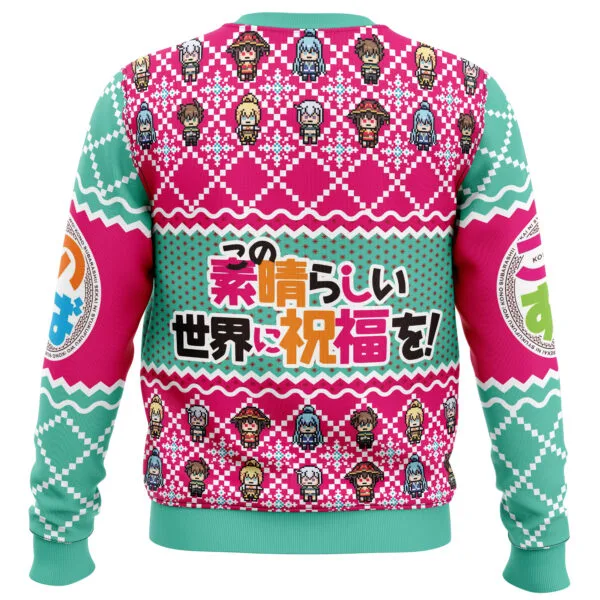 Anime Konosuba Ugly Christmas Sweater