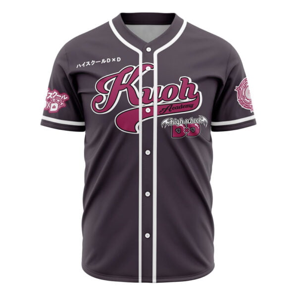 Kuoh Academy High School Dxd Baseball Jersey