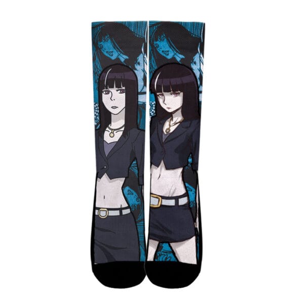 Kurokami No Onna Socks Death Parade Custom Anime Socks Mix Manga