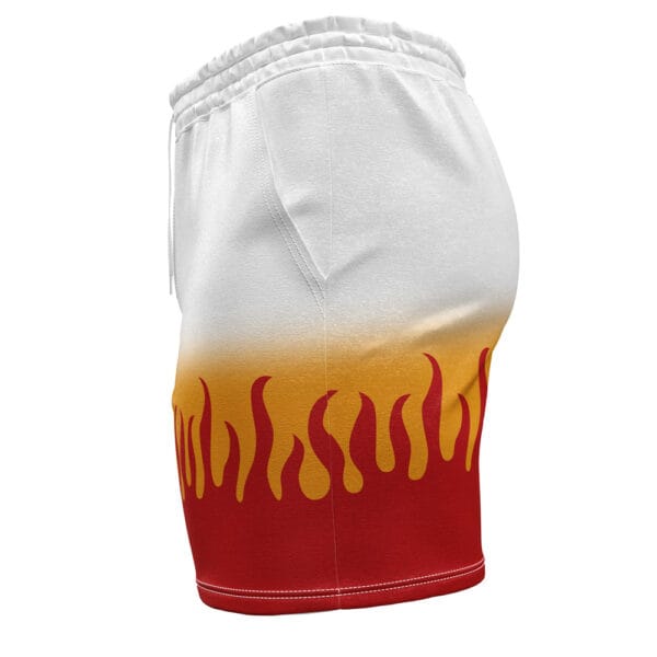 Anime Kyojuro Rengoku Demon Slayer Gym Shorts