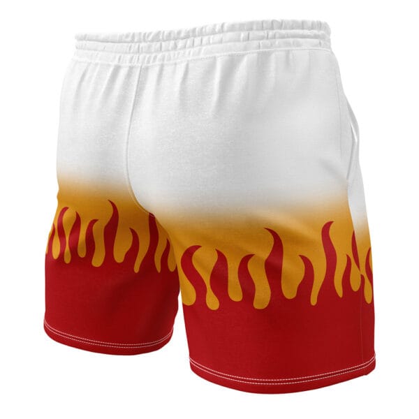 Anime Kyojuro Rengoku Demon Slayer Gym Shorts