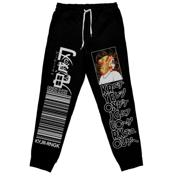 Anime Kyojuro Rengoku Demon Slayer Streetwear Sweatpants