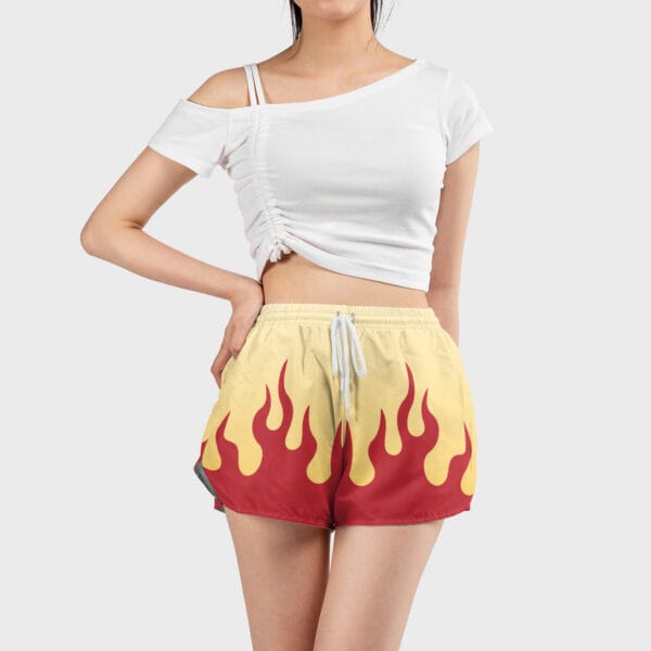 Kyojuro Rengoku Demon Slayer Womens Board Shorts