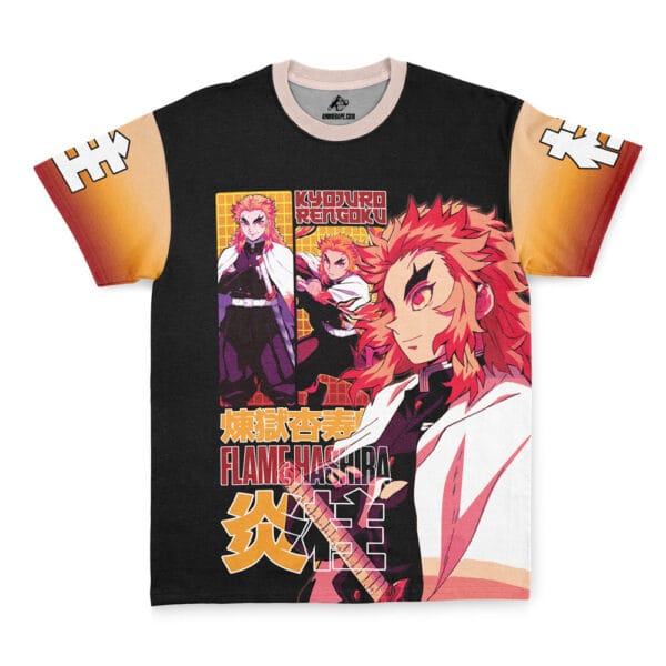 Kyojuro Rengoku V2 Demon Slayer Streetwear T Shirt