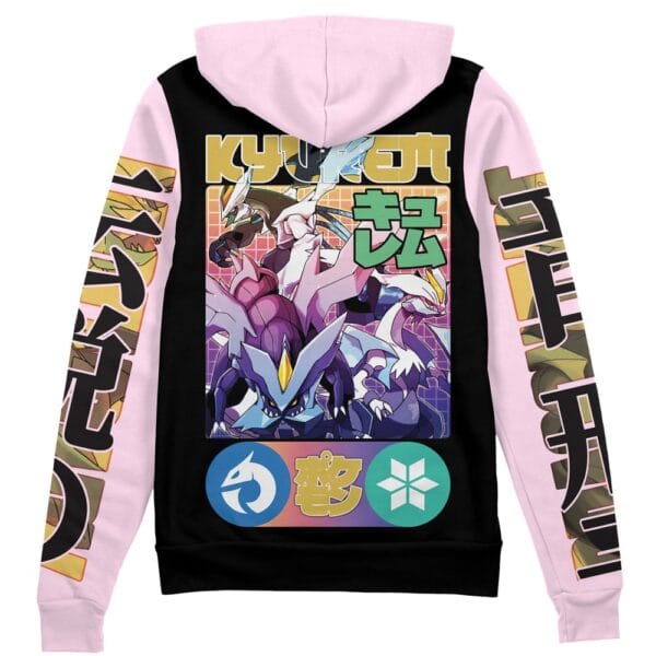 Kyurem Pokemon Streetwear Zip Hoodie Jacket