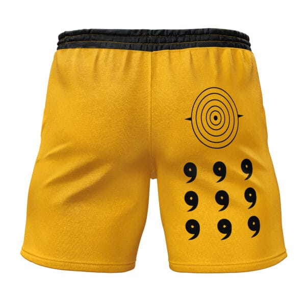 Anime Kyuubi Mode Naruto Gym Shorts Anime