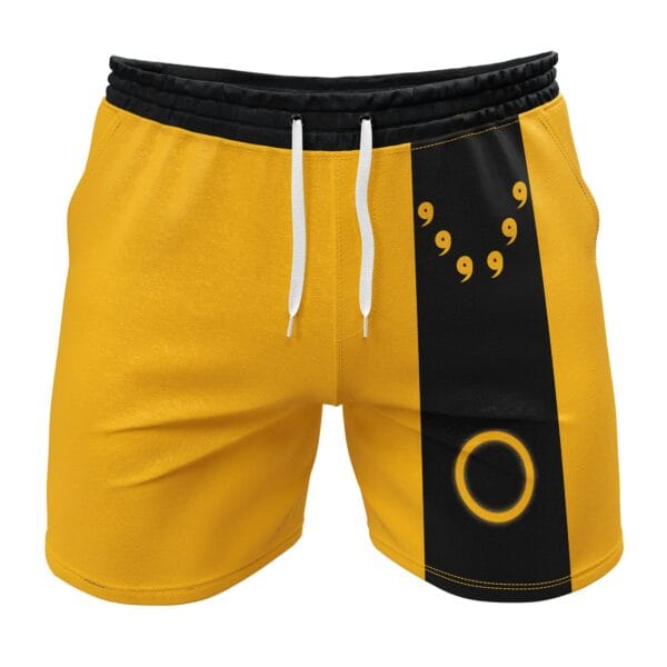 Anime Kyuubi Mode Naruto Gym Shorts Anime