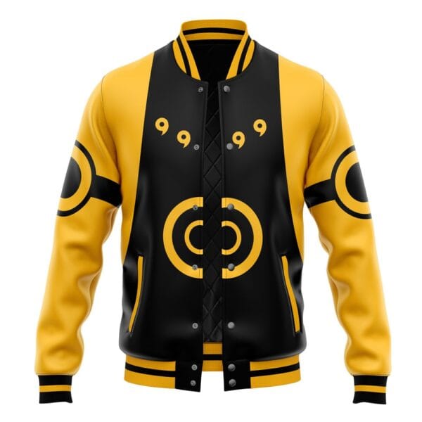 Anime Kyuubi Mode Pattern Naruto Varsity Jacket Anime