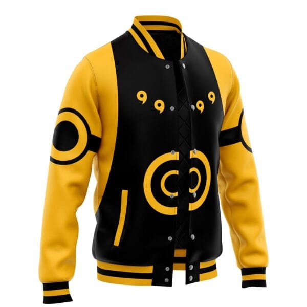 Anime Kyuubi Mode Pattern Naruto Varsity Jacket Anime