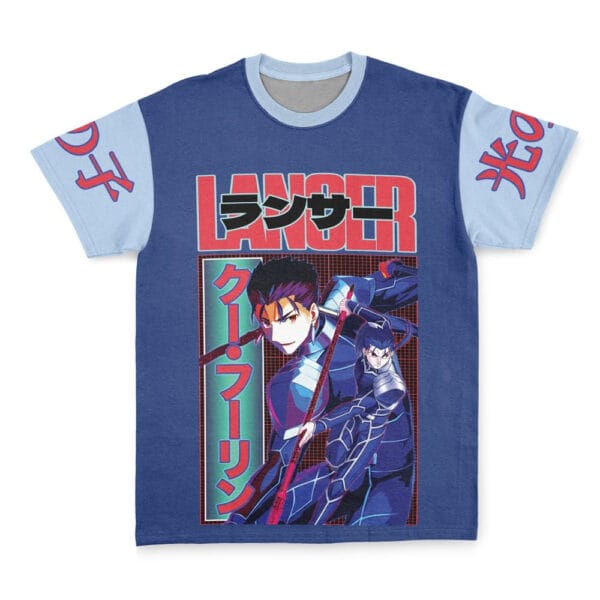 Lancer Fate Stay Night Unlimited Blade Works Streetwear T Shirt