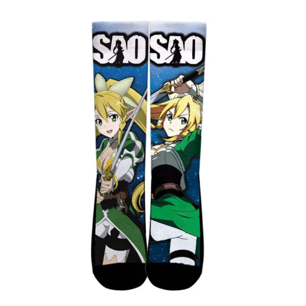 Anime Leafa Socks Sword Art Online Custom Anime Socks