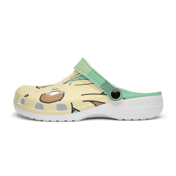 Leafeon Pokemon Custom Clogs