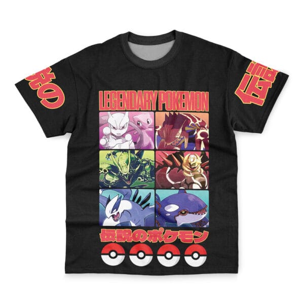 Legendary Pokemon Pokemon Streetwear T Shirt