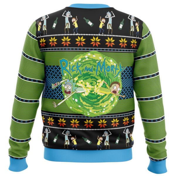 Lets Get Schwifty Rick And Morty Ugly Christmas Sweater