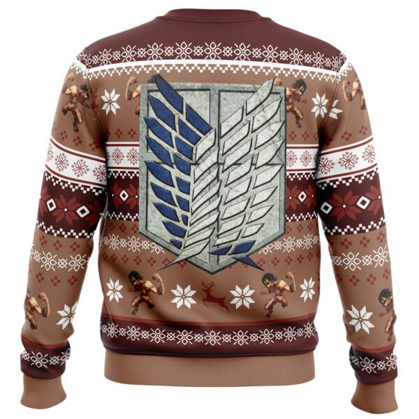 Anime Levi Ackerman Attack On Titan Ugly Christmas Sweater