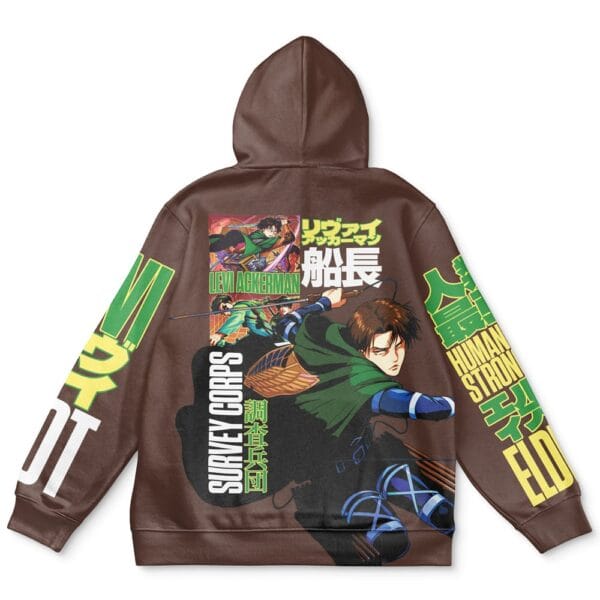 Levi Ackerman V3 Attack On Titan Streetwear Hoodie