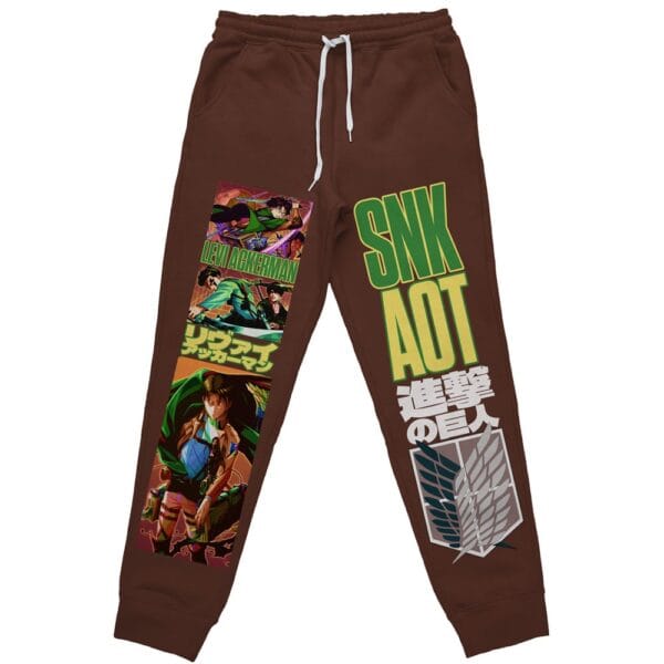 Levi Ackerman V3 Attack On Titan Streetwear Sweatpants