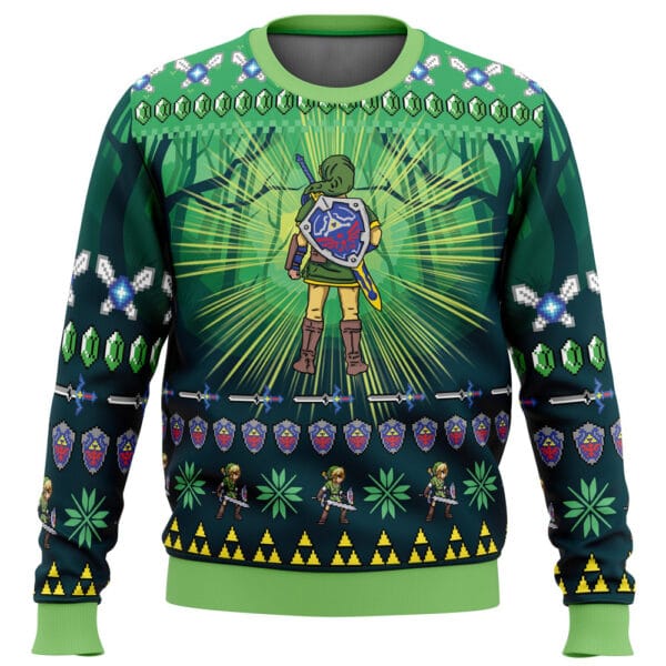 Link Legend Of Zelda Ugly Christmas Sweater