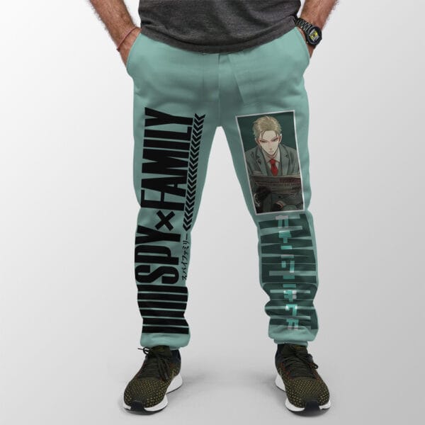 Anime Loid Forger Spy X Family Streetwear Sweatpants