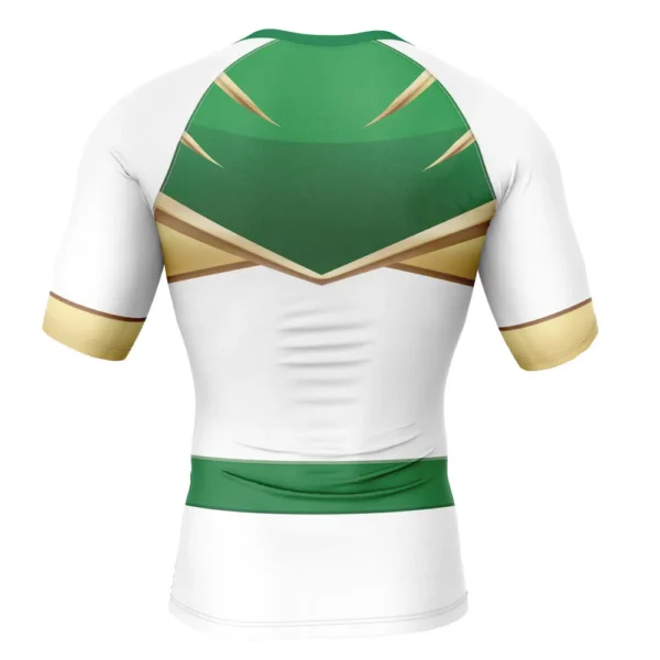 Lord Drakkon Mighty Morphin Power Rangers Short Sleeve Rash Guard Compression Shirt