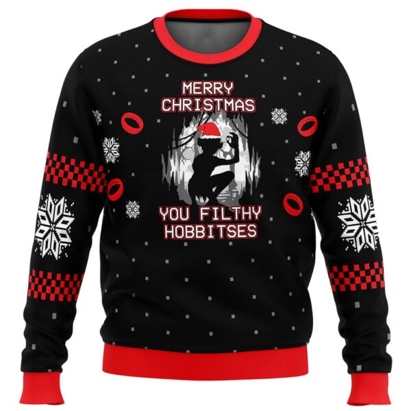 Lord Of The Rings Filthy Hobitses Ugly Christmas Sweater