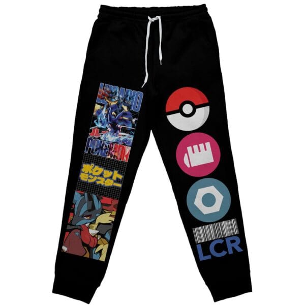 Lucario Pokemon Streetwear Sweatpants