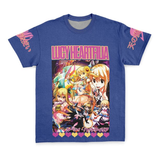 Anime Lucy Heartfilia Fairy Tail Streetwear Tshirt