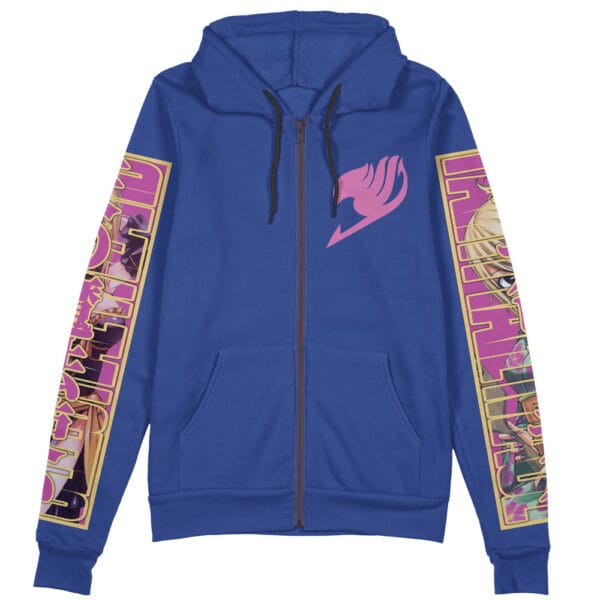 Lucy Heartfilia Fairy Tail Streetwear Zip Hoodie Jacket