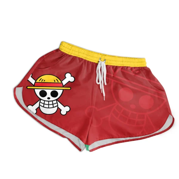 Luffy Straw Hat One Piece Womens Board Shorts