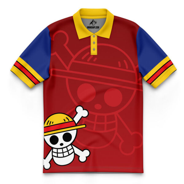 Luffy Straw Hats One Piece Polo Shirt