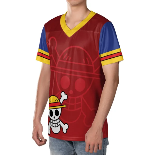 Luffy Straw Hats One Piece Soccer Jersey