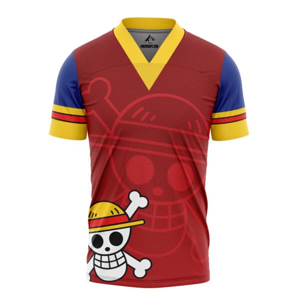 Luffy Straw Hats One Piece Soccer Jersey