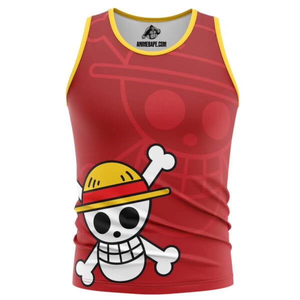 Luffy Straw Hats One Piece Tank Top