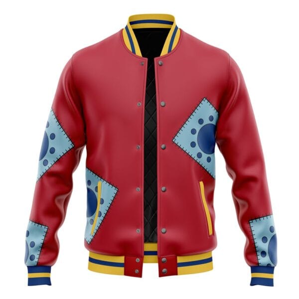 Luffy Wano One Piece Varsity Jacket 2