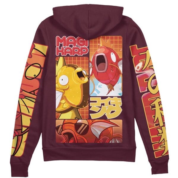 Magikarp Pokemon Streetwear Zip Hoodie Jacket