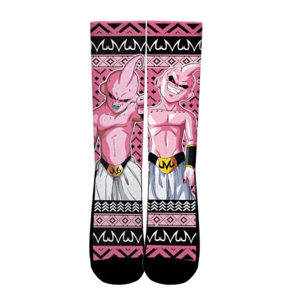 Majin Buu Socks Dragon Ball Custom Ugly Christmas Anime Socks