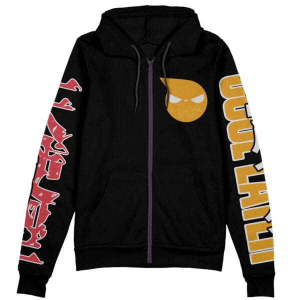 Maka Albarn Soul Eater Streetwear Zip Hoodie Jacket