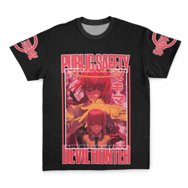 Anime Makima Chainsaw Man Streetwear Tshirt