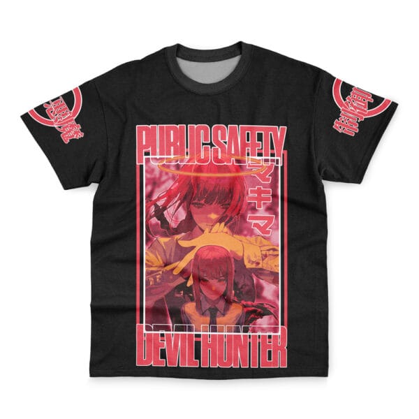 Anime Makima Chainsaw Man Streetwear Tshirt