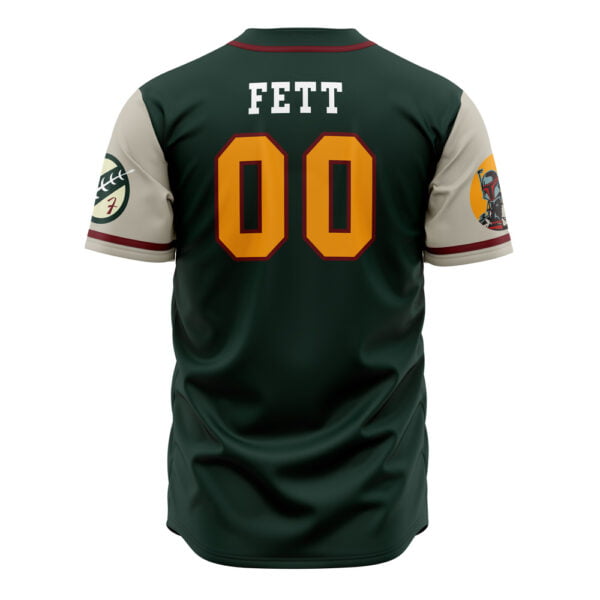 Mandalorians Boba Fett Star Wars Baseball Jersey