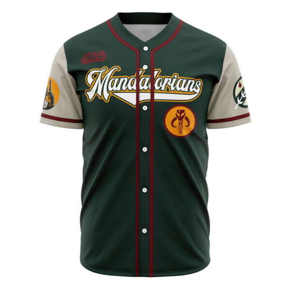 Mandalorians Boba Fett Star Wars Baseball Jersey