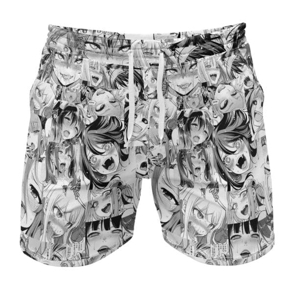 Manga Ahegao Gym Shorts